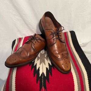 Allen Edmonds Brown Oxford Wingtip Brogues